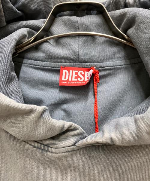 DIESEL（ディーゼル）DIESEL (ディーゼル) S-BOXSTIC-HOOD グレー サイズ:Lの古着・服飾アイテム