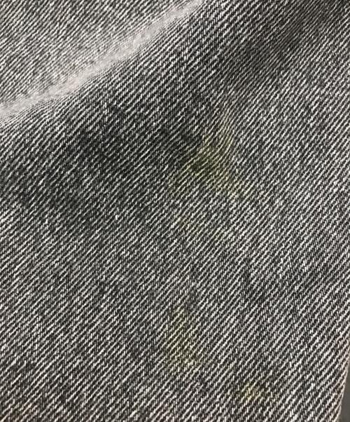JOHN LAWRENCE SULLIVAN（ジョン ローレンス サリバン）JOHN LAWRENCE SULLIVAN (ジョン ローレンス サリバン) WASHED DENIM ZIPPED PANTS グレー サイズ:48の古着・服飾アイテム