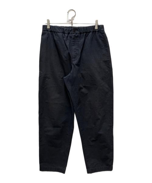 JIL SANDER（ジルサンダー）JIL SANDER (ジルサンダー) クロップドストレートパンツ ネイビー サイズ:44の古着・服飾アイテム