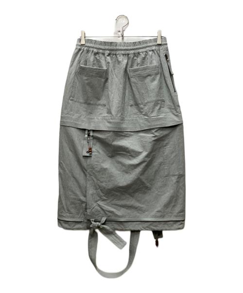 JIAN YE（ジェン イェ）JIAN YE (ジェン イェ) ALLY BAG SKIRT 3WAY グレー サイズ:Mの古着・服飾アイテム