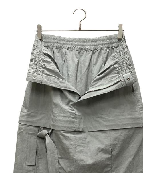 JIAN YE（ジェン イェ）JIAN YE (ジェン イェ) ALLY BAG SKIRT 3WAY グレー サイズ:Mの古着・服飾アイテム