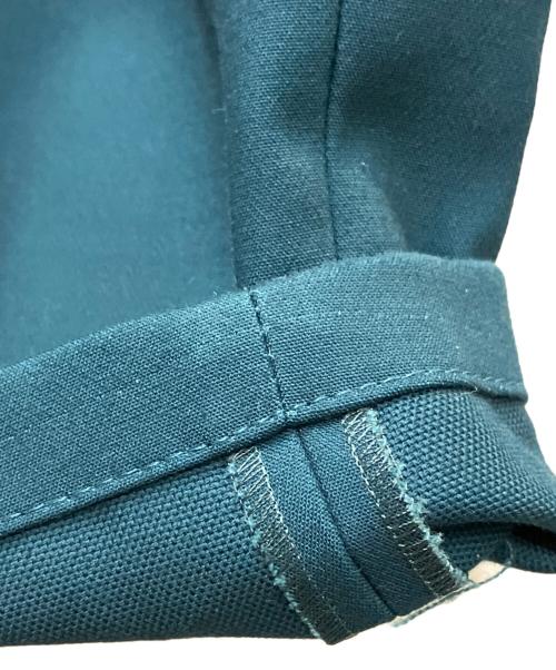 JIL SANDER（ジルサンダー）JIL SANDER (ジルサンダー) コットンテーパードパンツ グリーン サイズ:44の古着・服飾アイテム