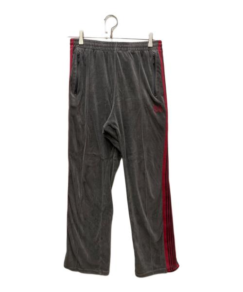 Needles（ニードルズ）Needles (ニードルズ) Narrow Track Pant - C/PE Velour グレー サイズ:Sの古着・服飾アイテム