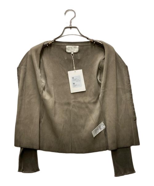 Matin Kim（マーティン キム）Matin Kim (マーティン・キム) VINTAGE DYING HOOK CARDIGAN グレー サイズ:FREEの古着・服飾アイテム