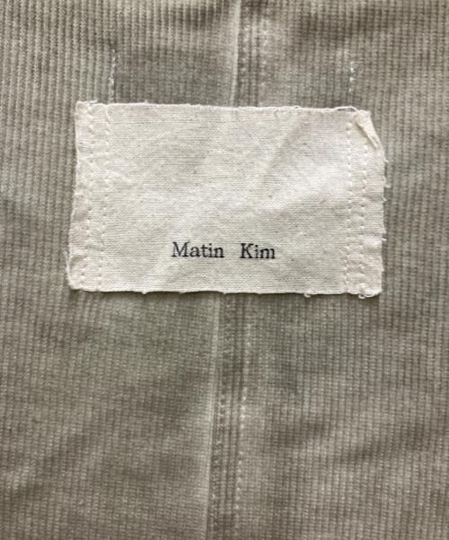 Matin Kim（マーティン キム）Matin Kim (マーティン・キム) SLEEVE BINDING WASHED TOP カーキ サイズ:Sの古着・服飾アイテム