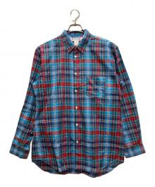 COMME des GARCONS SHIRT（コムデギャルソンシャツ）の古着「マドラスチェックシャツ」｜ブルー