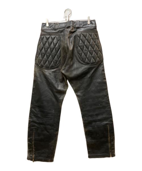 Langlitz Leathers（ラングリッツレザー）Langlitz Leathers (ラングリッツレザー) padded competition breeches コンペティションブリーチズレザーパンツ ブラック サイズ:W82の古着・服飾アイテム