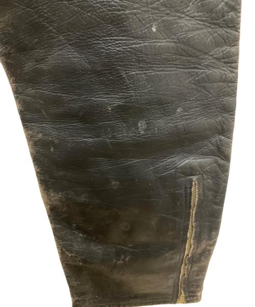Langlitz Leathers（ラングリッツレザー）Langlitz Leathers (ラングリッツレザー) padded competition breeches コンペティションブリーチズレザーパンツ ブラック サイズ:W82の古着・服飾アイテム