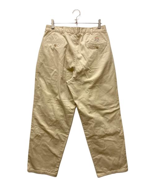 POLO RALPH LAUREN（ポロ・ラルフローレン）POLO RALPH LAUREN (ポロ・ラルフローレン) 2タックポロチノパンツ ベージュ サイズ:W35の古着・服飾アイテム