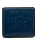 LOEWEロエベ）の古着「2つ折り財布」｜ネイビー
