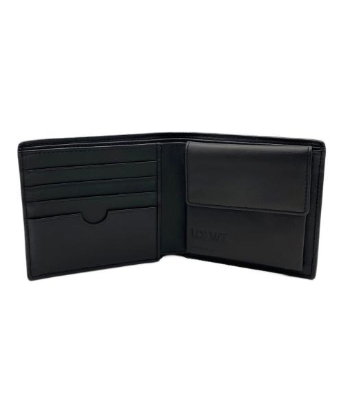 LOEWE（ロエベ）LOEWE (ロエベ) 2つ折り財布 ネイビーの古着・服飾アイテム