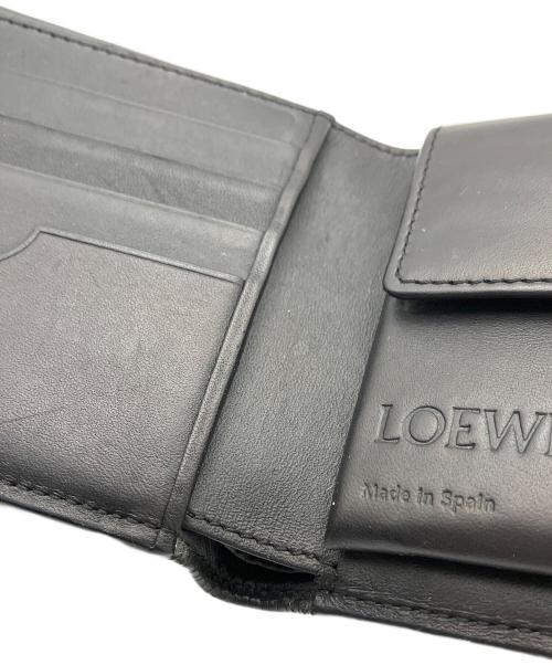 LOEWE（ロエベ）LOEWE (ロエベ) 2つ折り財布 ネイビーの古着・服飾アイテム