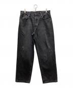 Acne studiosアクネ ストゥディオズ）の古着「1991 Toj ルーズフィットジーンズ」｜ブラック