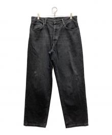 Acne studios（アクネ ストゥディオズ）の古着「1991 Toj ルーズフィットジーンズ」｜ブラック