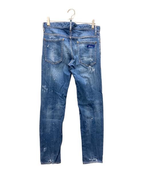 DSQUARED2（ディースクエアード）DSQUARED2 (ディースクエアード) Sexy twist jean インディゴ サイズ:46の古着・服飾アイテム