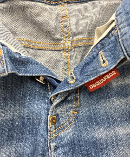 DSQUARED2（ディースクエアード）DSQUARED2 (ディースクエアード) Sexy twist jean インディゴ サイズ:46の古着・服飾アイテム