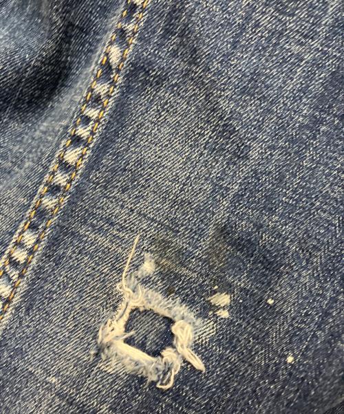 DSQUARED2（ディースクエアード）DSQUARED2 (ディースクエアード) 18AW paint denim jacket インディゴ サイズ:48の古着・服飾アイテム