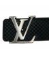 LOUIS VUITTON (ルイ ヴィトン) サンチュール LVイニシアル ベルト ブラック サイズ:90/36：22000円