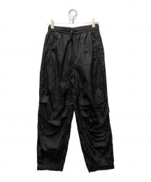 ALEXANDER WANG（アレキサンダー・ワン）の古着「総柄ナイロンパンツ」｜ブラック