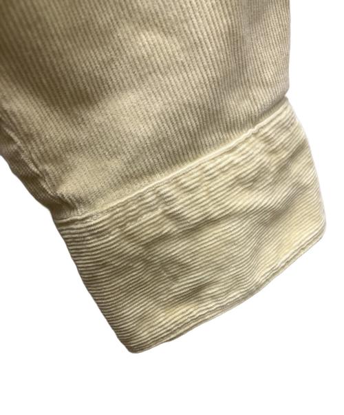 C.P COMPANY（シーピーカンパニー）C.P COMPANY (シーピーカンパニー) Corduroy Quarter Zip Overshirt イエロー サイズ:Lの古着・服飾アイテム