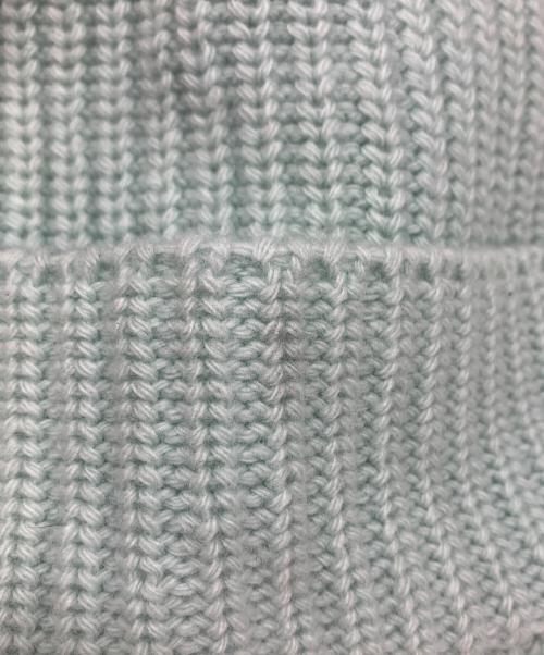 STONE ISLAND（ストーンアイランド）STONE ISLAND (ストーンアイランド) ニット帽 グリーンの古着・服飾アイテム