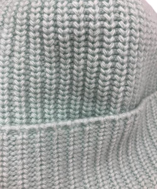 STONE ISLAND（ストーンアイランド）STONE ISLAND (ストーンアイランド) ニット帽 グリーンの古着・服飾アイテム