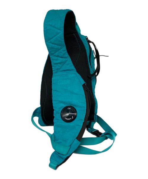 C.P COMPANY（シーピーカンパニー）C.P COMPANY (シーピーカンパニー) Nylon B Crossbody Rucksack ブルーの古着・服飾アイテム