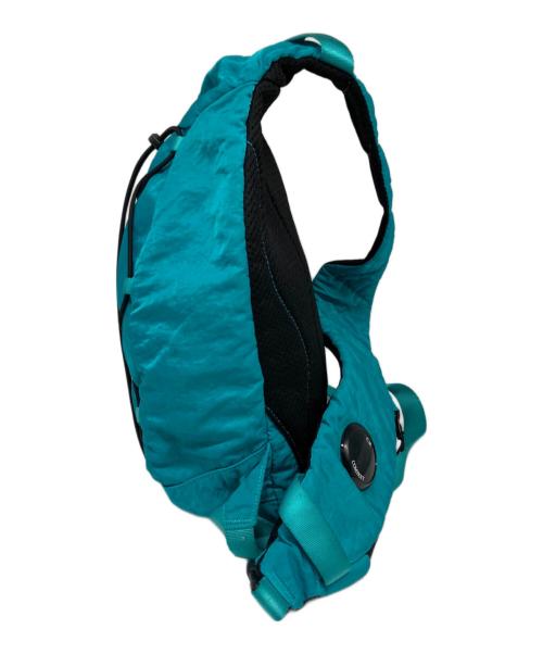 C.P COMPANY（シーピーカンパニー）C.P COMPANY (シーピーカンパニー) Nylon B Crossbody Rucksack ブルーの古着・服飾アイテム