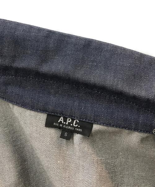 A.P.C.（アーペーセー）A.P.C. (アーペーセー) 90`Sデニムスイングトップ インディゴ サイズ:Sの古着・服飾アイテム