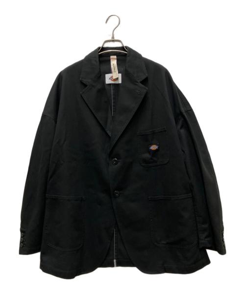 Dickies（ディッキーズ）Dickies (ディッキーズ) SHINYA KOZUKA (シンヤコズカ) T/C TWILL 2B JACKET ブラック サイズ:XSの古着・服飾アイテム