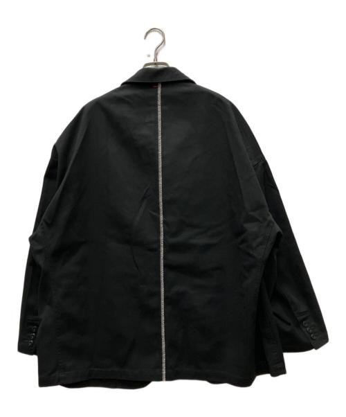 Dickies（ディッキーズ）Dickies (ディッキーズ) SHINYA KOZUKA (シンヤコズカ) T/C TWILL 2B JACKET ブラック サイズ:XSの古着・服飾アイテム