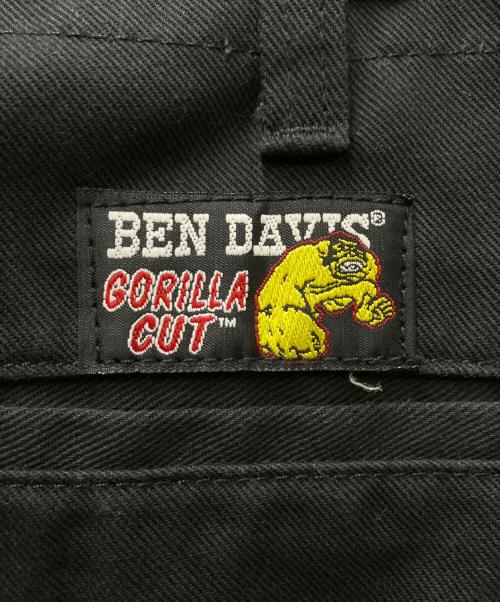 BEN DAVIS（ベンデイビス）BEN DAVIS (ベンデイビス) ゴリラカットパンツ ブラック サイズ:36の古着・服飾アイテム