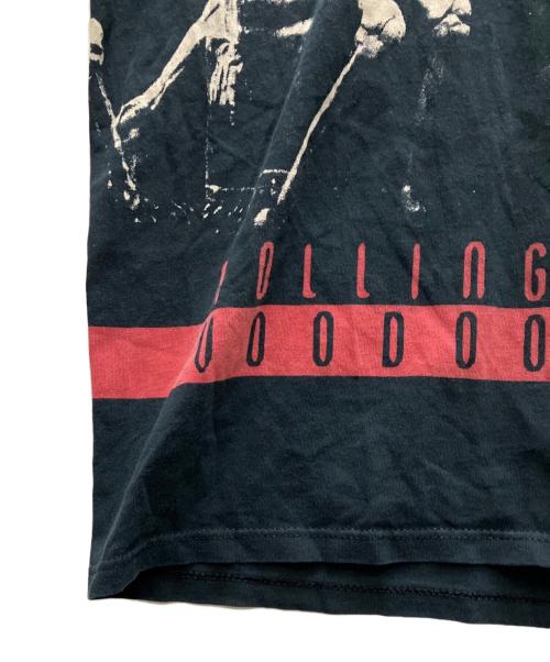 THE ROLLING STONES（ザ ローリングストーンズ）THE ROLLING STONES (ザ ローリングストーンズ) 90`Sバンド TEE ブラック サイズ:XLの古着・服飾アイテム