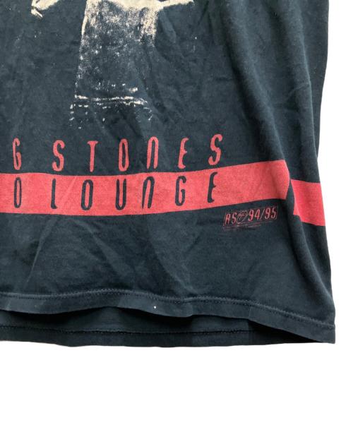 THE ROLLING STONES（ザ ローリングストーンズ）THE ROLLING STONES (ザ ローリングストーンズ) 90`Sバンド TEE ブラック サイズ:XLの古着・服飾アイテム