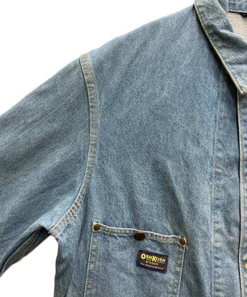 OSH KOSH（オシュコシュ）OSH KOSH (オシュコシュ) 80’s カバーオール インディゴ サイズ:Lの古着・服飾アイテム