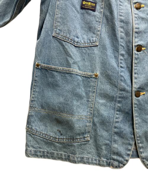OSH KOSH（オシュコシュ）OSH KOSH (オシュコシュ) 80’s カバーオール インディゴ サイズ:Lの古着・服飾アイテム