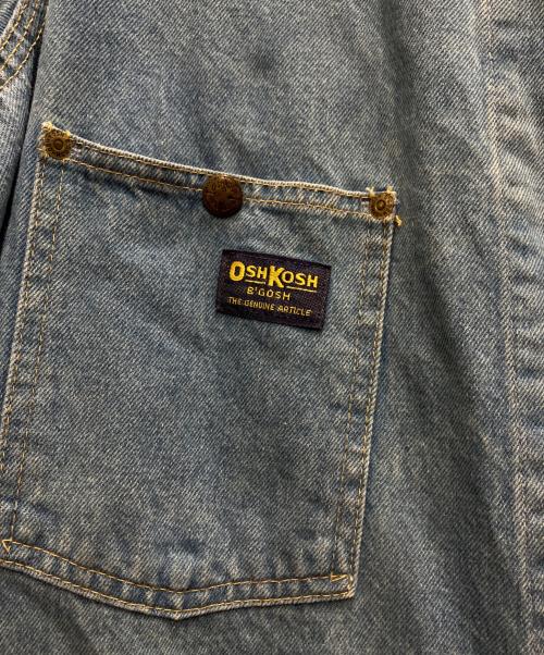 OSH KOSH（オシュコシュ）OSH KOSH (オシュコシュ) 80’s カバーオール インディゴ サイズ:Lの古着・服飾アイテム