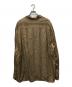 WACKO MARIA (ワコマリア) ストライプオープンカラーL/Sシャツ ベージュ サイズ:XXL：16000円