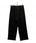 OUR LEGACY (アワーレガシー) REDUCED TROUSER ニットパンツ ブラック サイズ:48：16000円