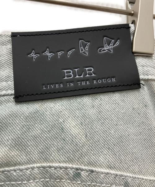 BLR（ビーエルアール）BLR (ビーエルアール) Double Pockets Hand Washing Flare Pants グレー サイズ:Mの古着・服飾アイテム