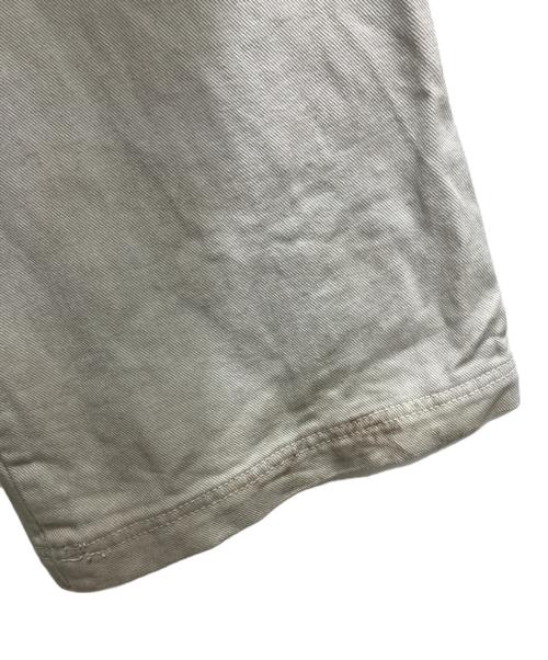 BLR（ビーエルアール）BLR (ビーエルアール) Double Pockets Hand Washing Flare Pants グレー サイズ:Mの古着・服飾アイテム