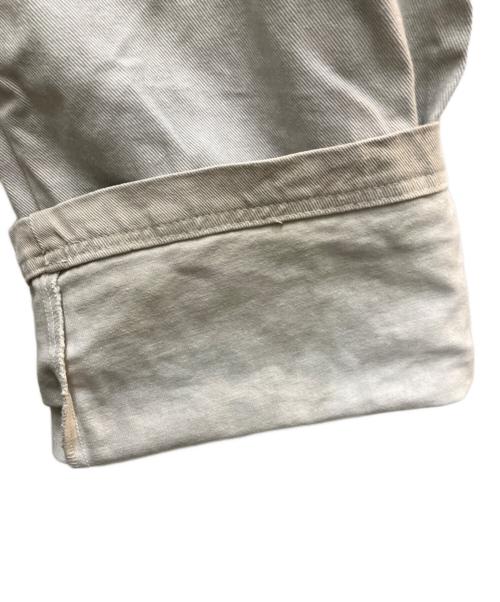 BLR（ビーエルアール）BLR (ビーエルアール) Double Pockets Hand Washing Flare Pants グレー サイズ:Mの古着・服飾アイテム