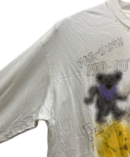 Maison MIHARA YASUHIRO（メゾン ミハラ ヤスヒロ）Maison MIHARA YASUHIRO (メゾン ミハラ ヤスヒロ) DISTRESSED L/S TEE ベージュ サイズ:46の古着・服飾アイテム