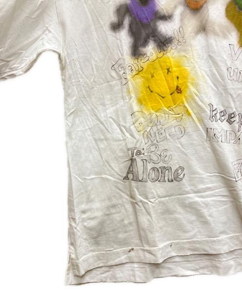 Maison MIHARA YASUHIRO（メゾン ミハラ ヤスヒロ）Maison MIHARA YASUHIRO (メゾン ミハラ ヤスヒロ) DISTRESSED L/S TEE ベージュ サイズ:46の古着・服飾アイテム