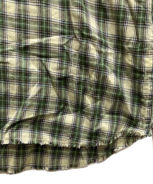 AFB（エーエフビー）AFB (エーエフビー) チェックシャツ グリーン サイズ:XLの古着・服飾アイテム