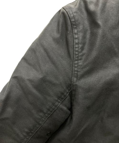 WACKO MARIA（ワコマリア）WACKO MARIA (ワコマリア) レザーカラーN-1デッキジャケット ブラック サイズ:Mの古着・服飾アイテム