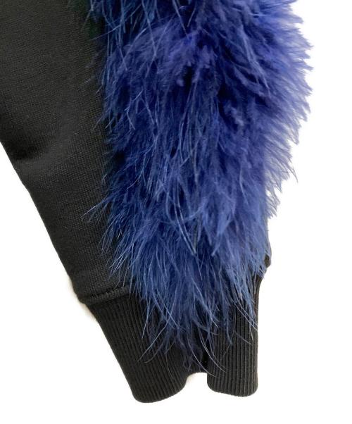 DRIES VAN NOTEN（ドリスヴァンノッテン）DRIES VAN NOTEN (ドリスヴァンノッテン) フェザースウェット ブラック サイズ:XSの古着・服飾アイテム