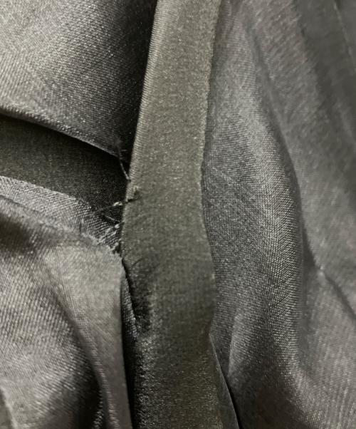 YOHJI YAMAMOTO（ヨウジヤマモト）YOHJI YAMAMOTO (ヨウジヤマモト) シルクデザインブラウス ブラック サイズ:1の古着・服飾アイテム