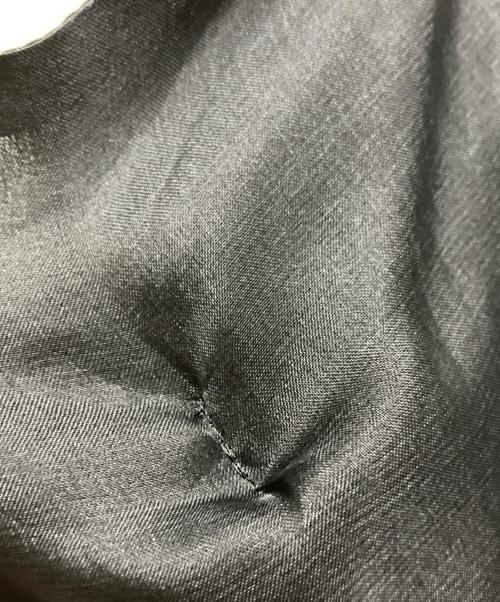 YOHJI YAMAMOTO（ヨウジヤマモト）YOHJI YAMAMOTO (ヨウジヤマモト) シルクデザインブラウス ブラック サイズ:1の古着・服飾アイテム