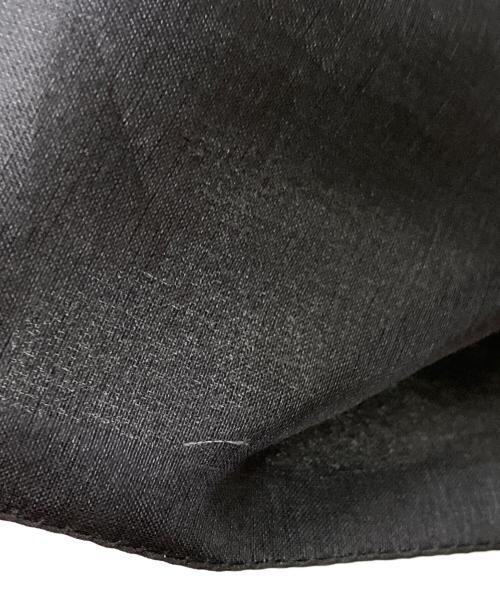 YOHJI YAMAMOTO（ヨウジヤマモト）YOHJI YAMAMOTO (ヨウジヤマモト) シルクデザインブラウス ブラック サイズ:1の古着・服飾アイテム